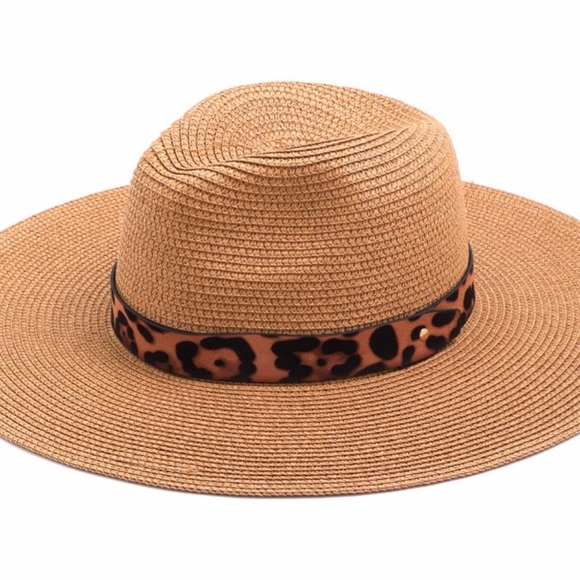 Tiki Beach Straw Sun Hat - Picture 2 of 2